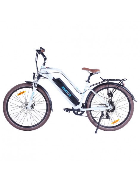 Bezior M2 Pro Ciclomotore elettrico 500W Motore 12.5Ah Batteria-Bianco Offerta