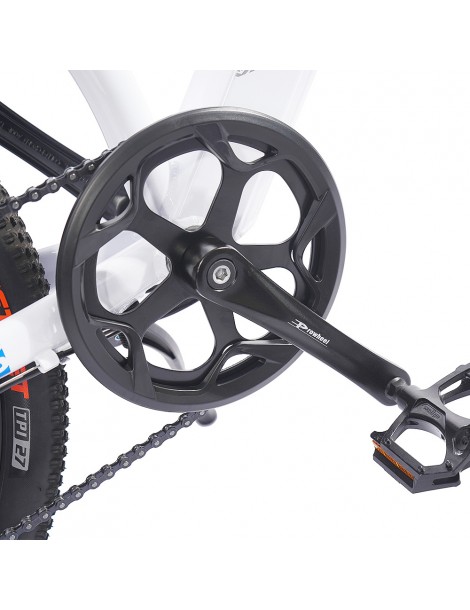 FAFREES F100 26' Bici elettrica 33 KMPH Mountain Ebike Adulti 350 W Motore 48 V 11 6 Ah Batteria rimovibile-Bianco Saldi