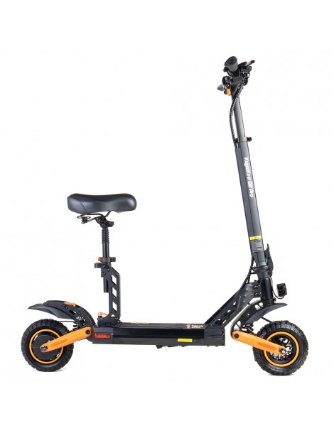Kugoo Kirin G2 PRO Scooter elettrico pieghevole 600W Motore 15Ah 48V Batteria 9 pollici Pneumatici - Nero Arancione Saldi Di Fabbrica