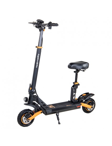 Kugoo Kirin G2 PRO Scooter elettrico pieghevole 600W Motore 15Ah 48V Batteria 9 pollici Pneumatici - Nero Arancione Saldi Di Fabbrica