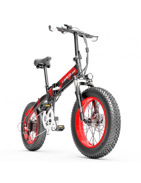 LANKELEISI X2000PLUS 10.4Ah 48V 1000W Ciclomotore Elettrico Bici Pieghevole Vendite Flash
