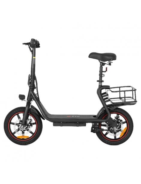 DYU C4 Scooter elettrico motore 250W batteria 36V 10AH - Nero Negozio