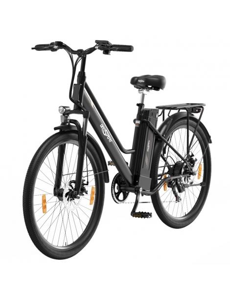 ONESPORT OT18-3 Bicicletta elettrica City pneumatici da 26*2.35 pollici motore da 250W batteria da 36V 14.4Ah - Nero 2025