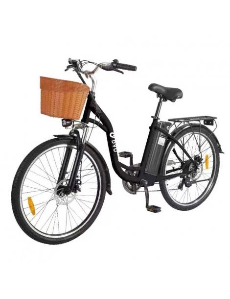 DYU C6 Bicicletta elettrica motore da 350W batteria da 12 5AH - Nero Italy