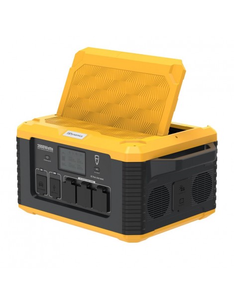 Fjdynamics Powersec MP2000 2264W/2000W Generatore Solare Portatile A Centrale Elettrica Pacco Batterie Rimovibile 12 Uscite Saldi