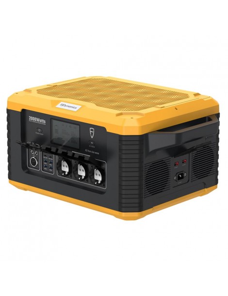 Fjdynamics Powersec MP2000 2264W/2000W Generatore Solare Portatile A Centrale Elettrica Pacco Batterie Rimovibile 12 Uscite Saldi