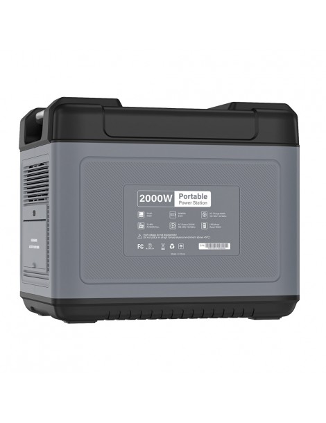 OUKITEL P2001 Ultimate 2000Wh/2000W Stazione di Alimentazione Portatile con Ricarica Super Rapida Spina UE Vendita Economica