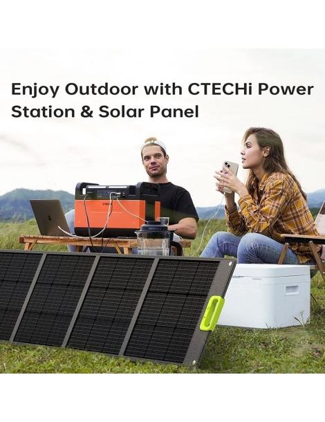 Ctechi GT1500 Stazione Di Alimentazione Portatile Da 1500W/1210Wh Batteria Lifepo4 Onda Sinusoidale Pura Nuovo