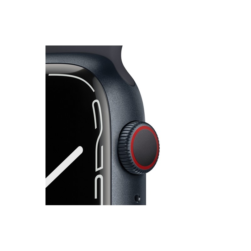 APPLE USATO PREMIUM Apple Watch Series 7 GPS+Cellular 45mm Cassa allu. mezzanotte con cinturino Sport mezzanotte - Usato GRADO B Promozione