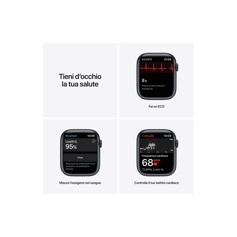 APPLE USATO PREMIUM Apple Watch Nike Series 7 GPS+Cellular 45mm Negozi Online