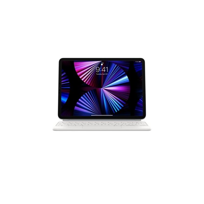 APPLE MAGIC KEYBOARD FOR IPAD PRO 11-INCH (3RD GEN) AND IPAD AIR (4TH GEN) - US ENGLISH - WHITE - (MIN. 10PZ) Convenienza