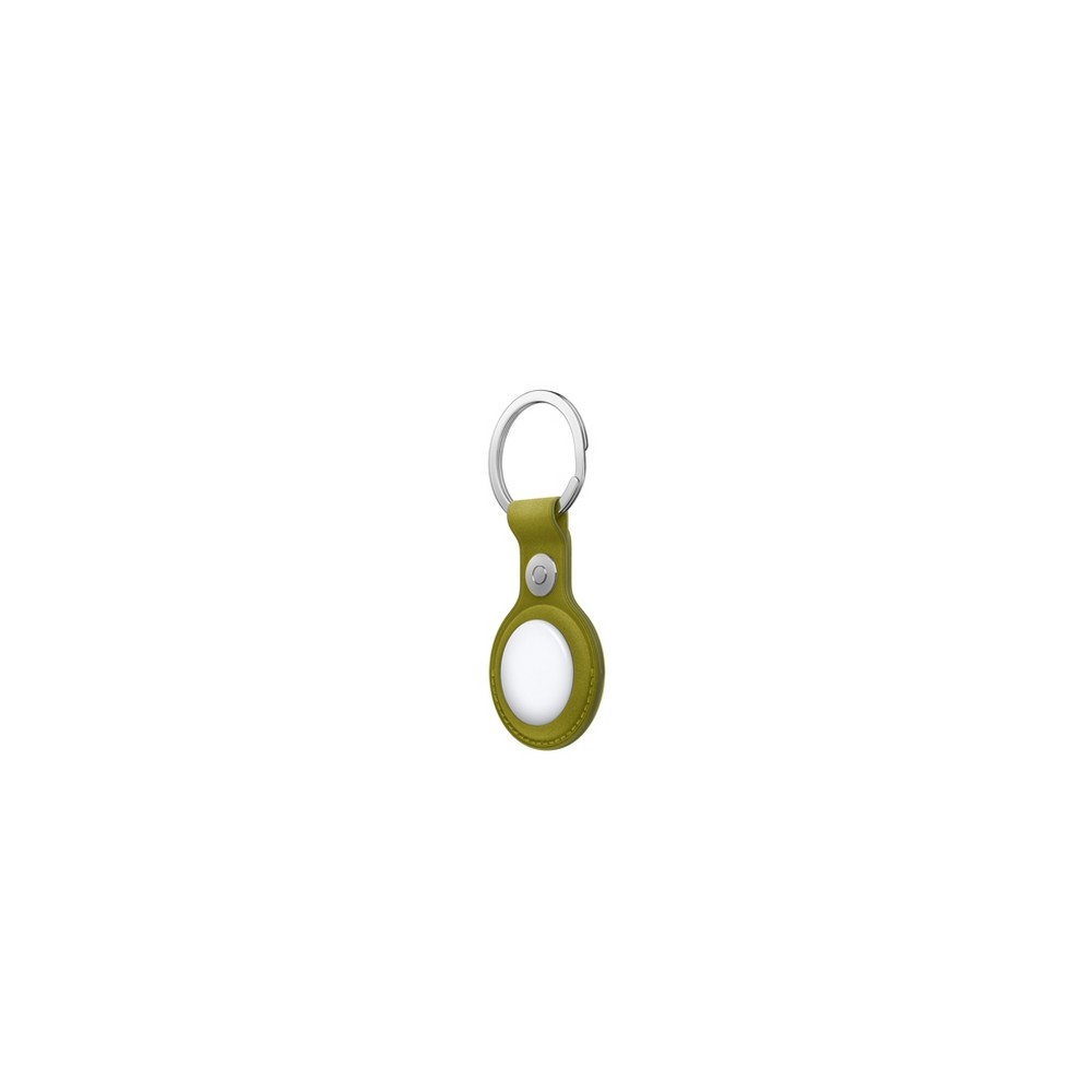 APPLE AirTag FineWoven Key Ring - Chartreuse 2025