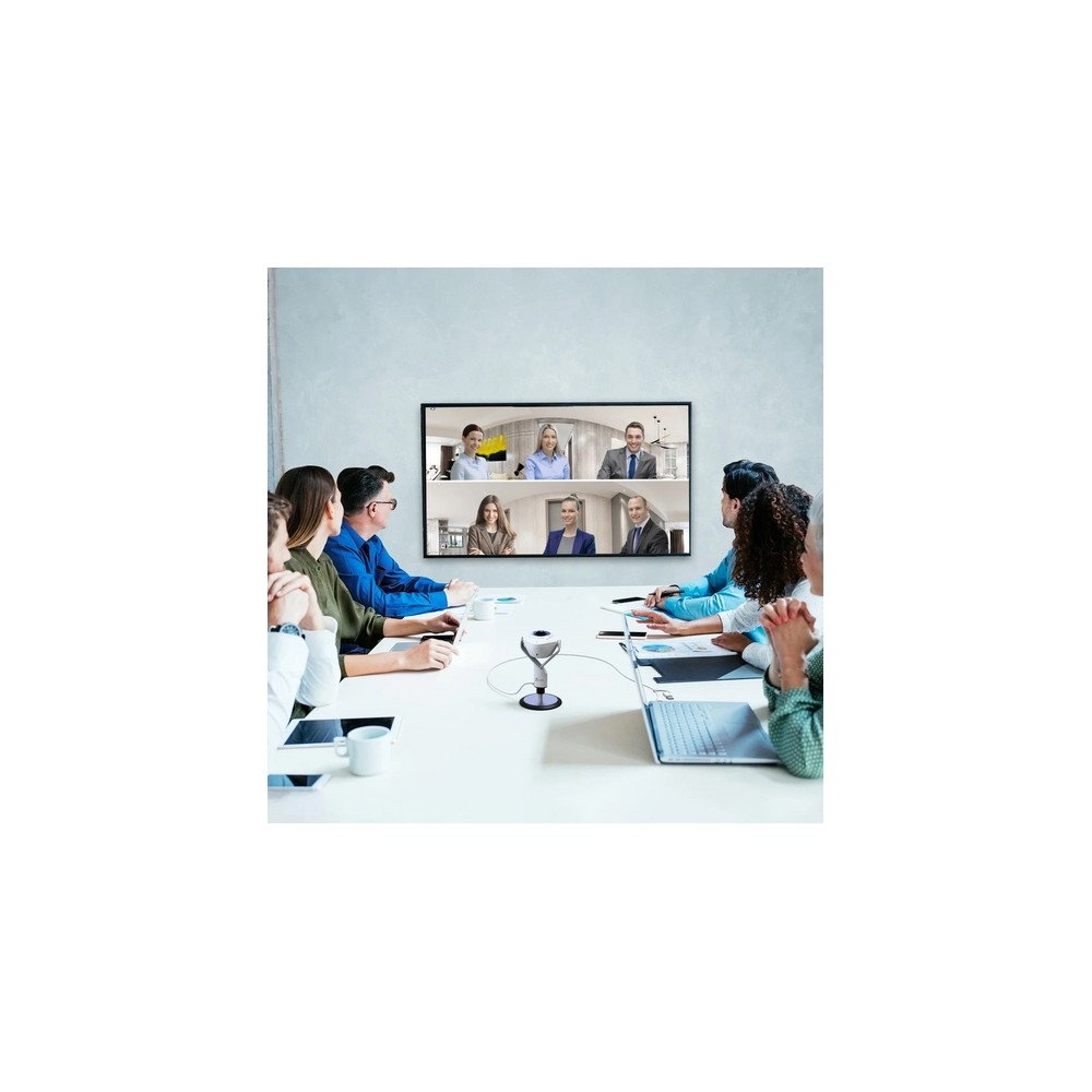 j5create 360° AI-Powered Webcam with Speakerphone Prezzo Ridotto