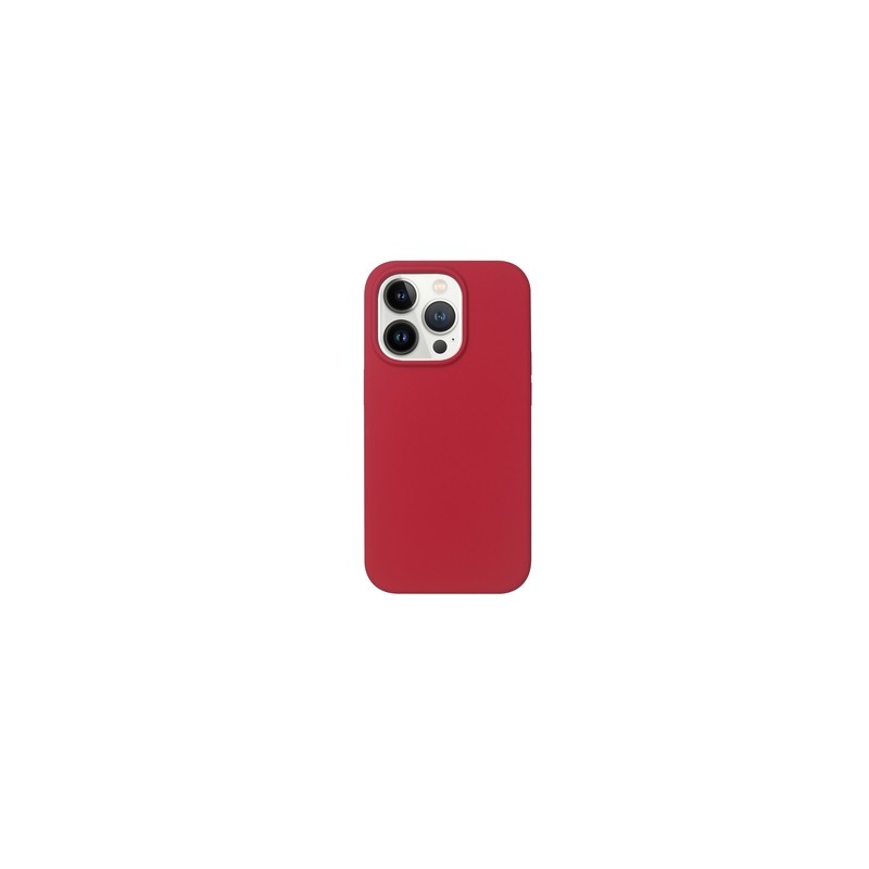 TUNIT Cover per iPhone 14 Pro Max in silicone MagSafe compatibile - Red Promozione temporanea