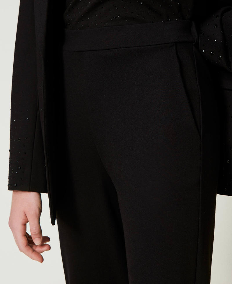 Scee by twin set Pantaloni a sigaretta con elastico Promozione