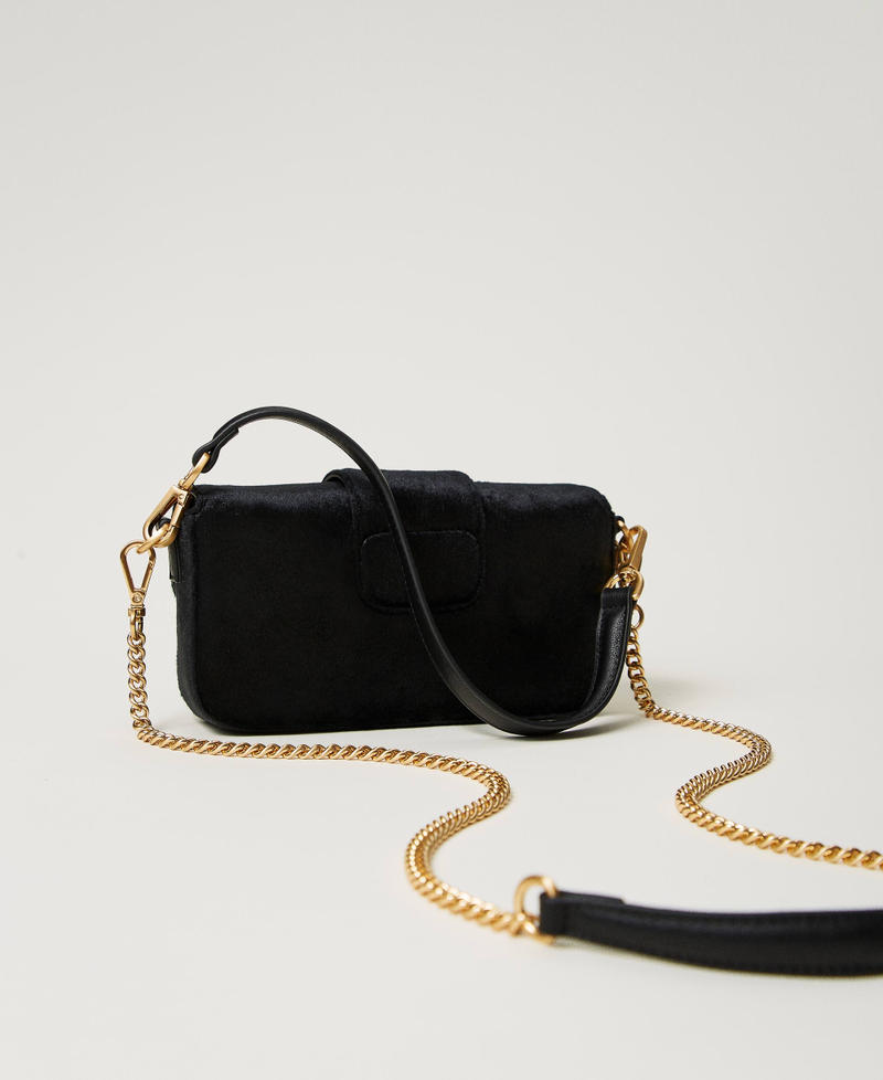 Scee by twin set Borsa a tracolla 'Amie' piccola in velluto ricamato Shopping Online