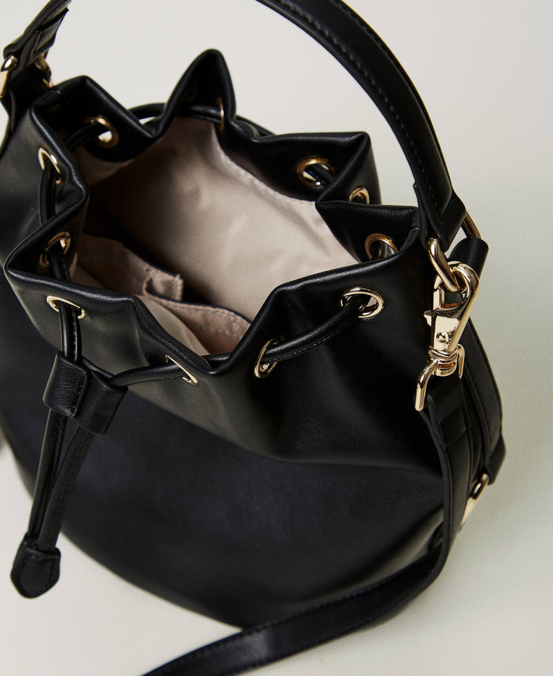 Scee by twin set Borsa a secchiello con fibbia Oval T Sconto