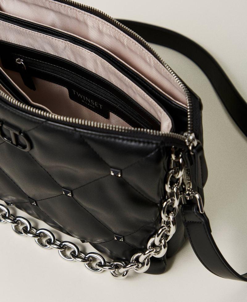 Scee by twin set Borsa a tracolla 'Via Manzoni' con borchie Offerta