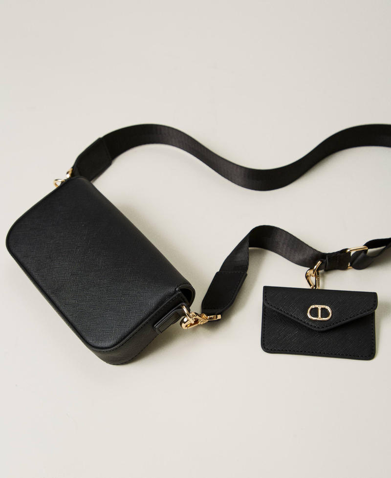 Scee by twin set Mini borsa a tracolla con portacarte Economico
