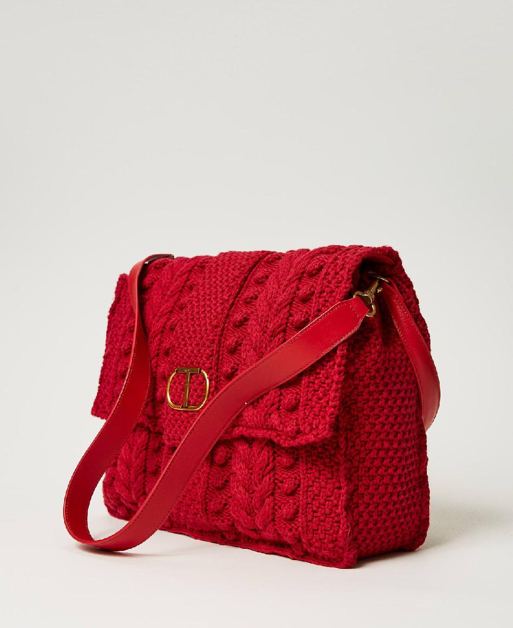 Scee by twin set Borsa a tracolla tricot 'Emma' Online