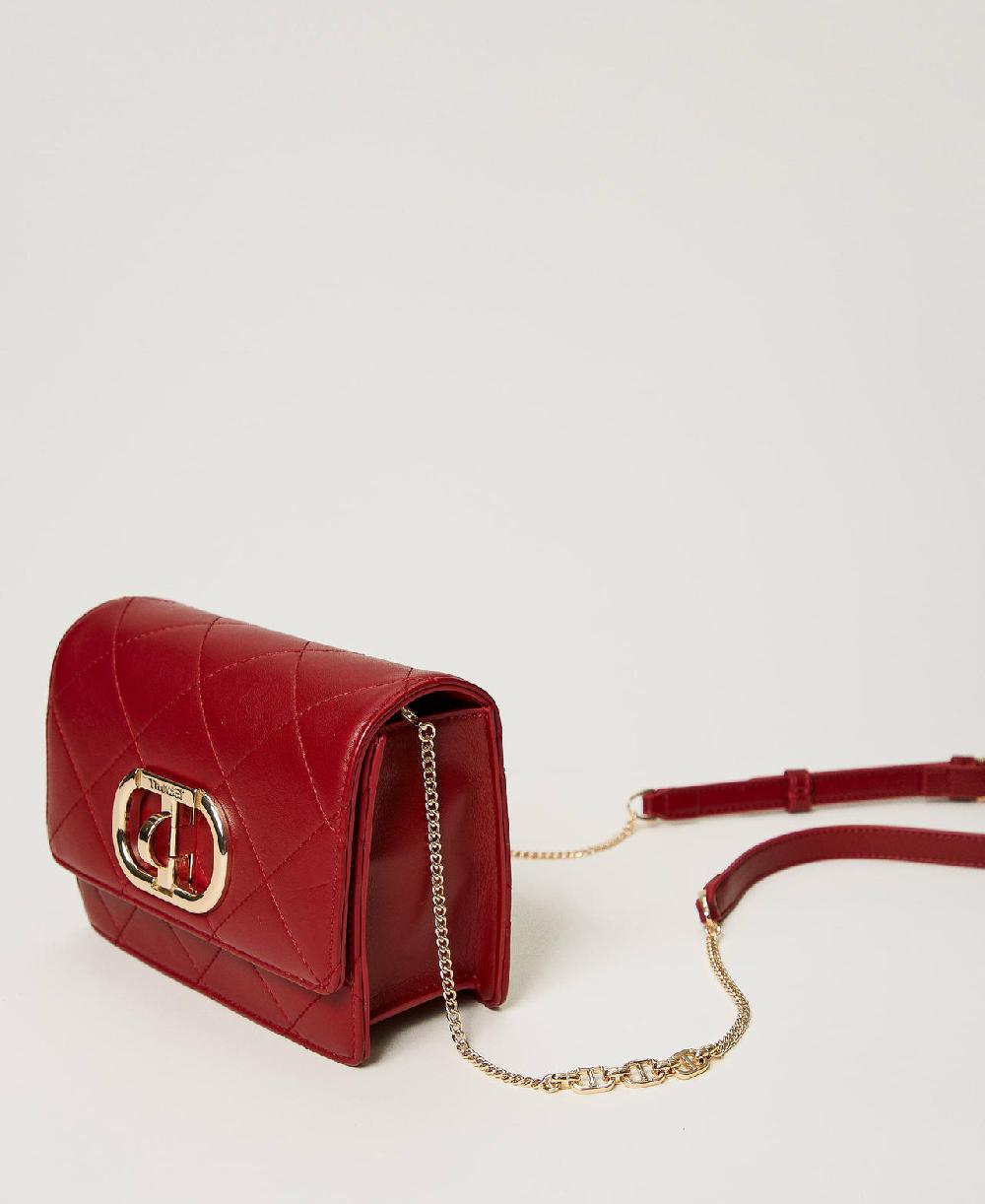 Scee by twin set Borsa a tracolla con chiusura Oval T Outlet