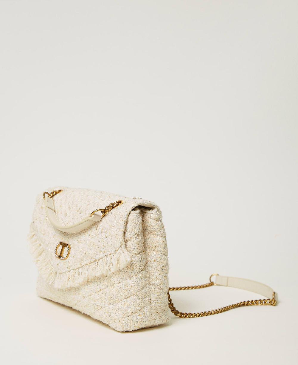Scee by twin set Borsa a tracolla 'Dreamy' media in tweed Hotsell