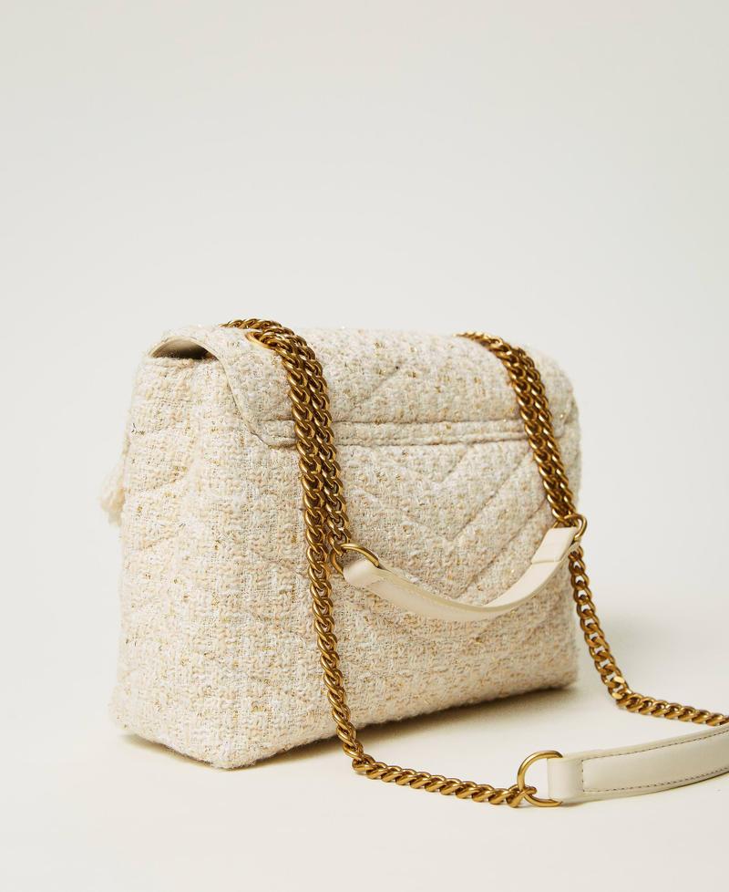 Scee by twin set Borsa a tracolla 'Dreamy' media in tweed Hotsell