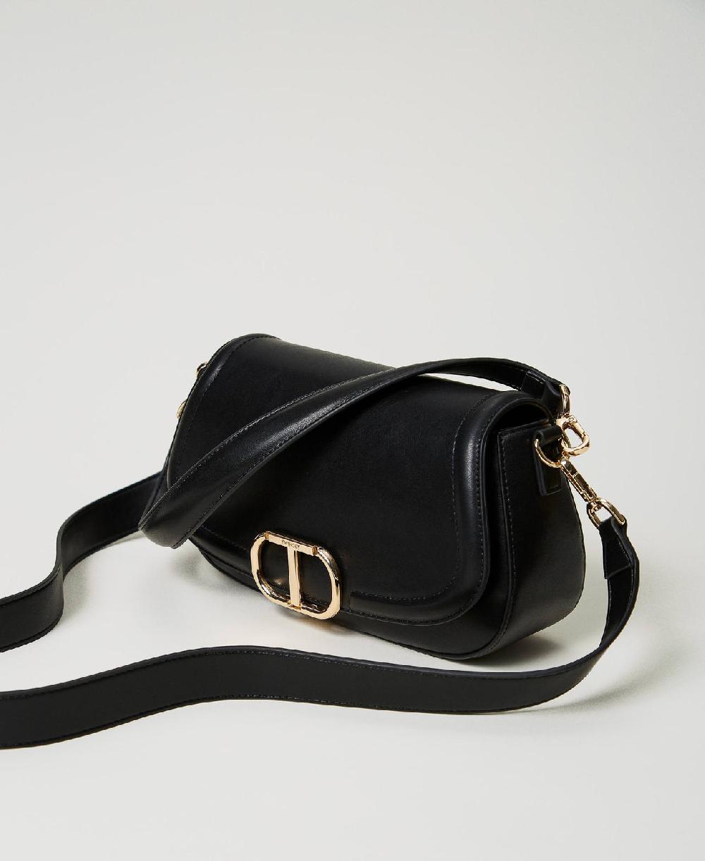 Scee by twin set Borsa a tracolla ‘Brera’ con apertura Oval T Vendita Calda