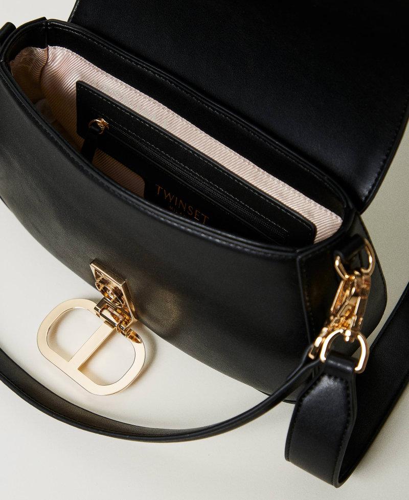 Scee by twin set Borsa a tracolla ‘Brera’ con apertura Oval T Vendita Calda