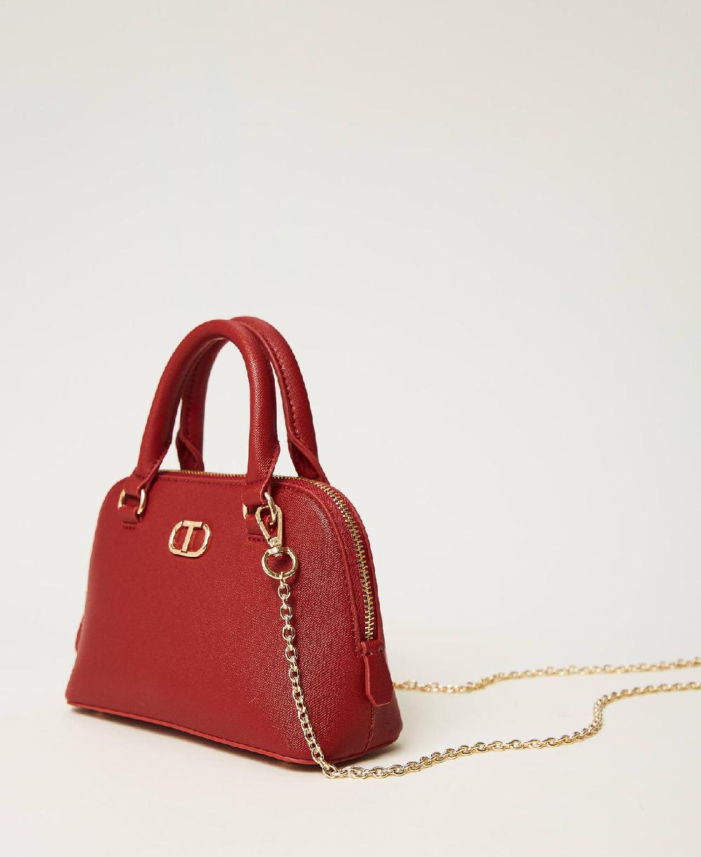 Scee by twin set Mini borsa a tracolla con Oval T I Più Venduti