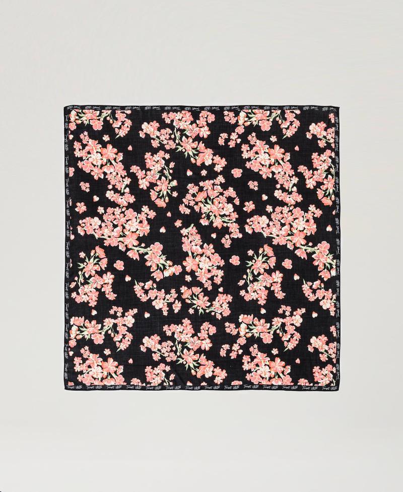 Scee by twin set Kefiah con stampa a fiori Negozi Online