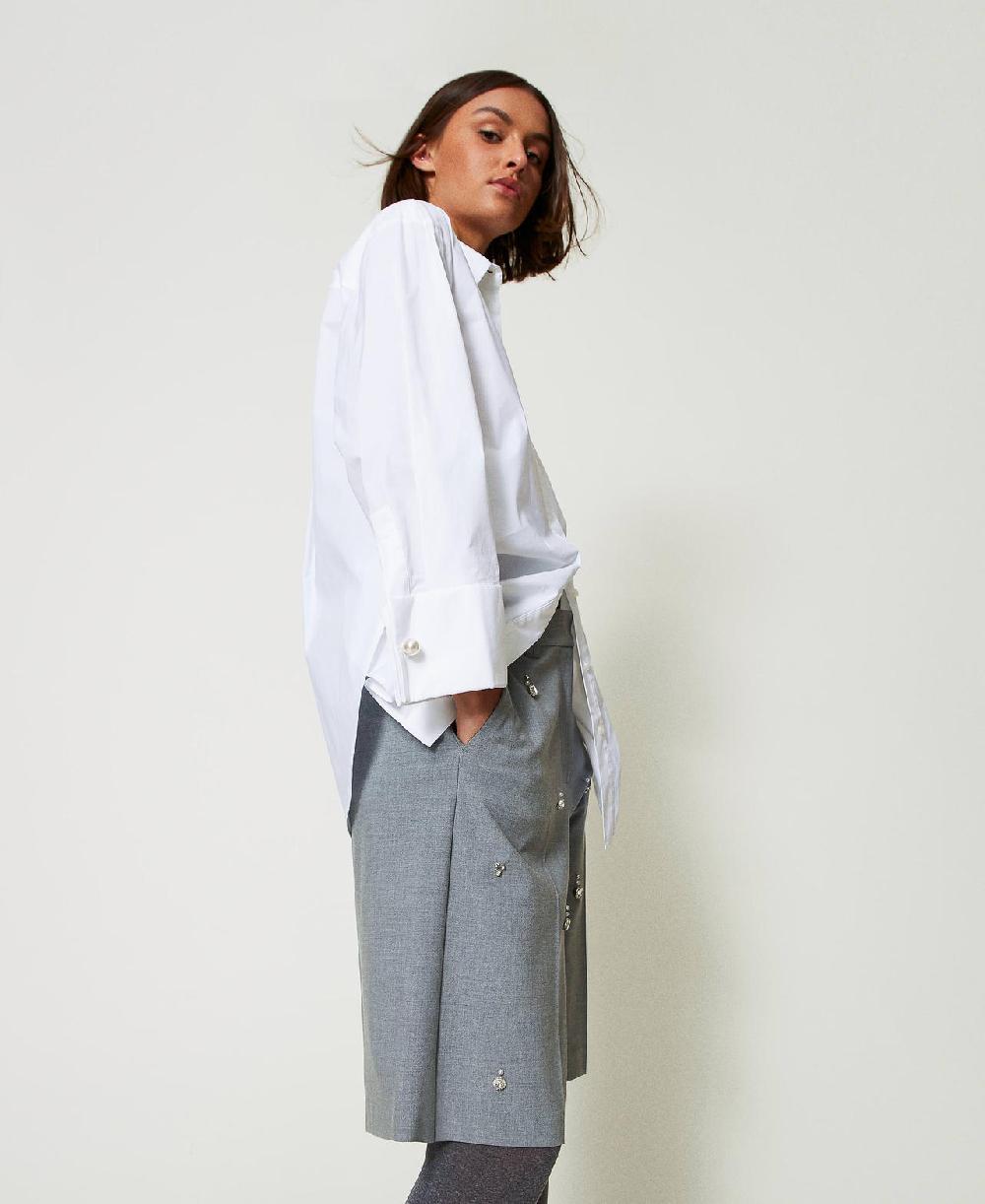 Scee by twin set Shorts con ricami a mano Offerta