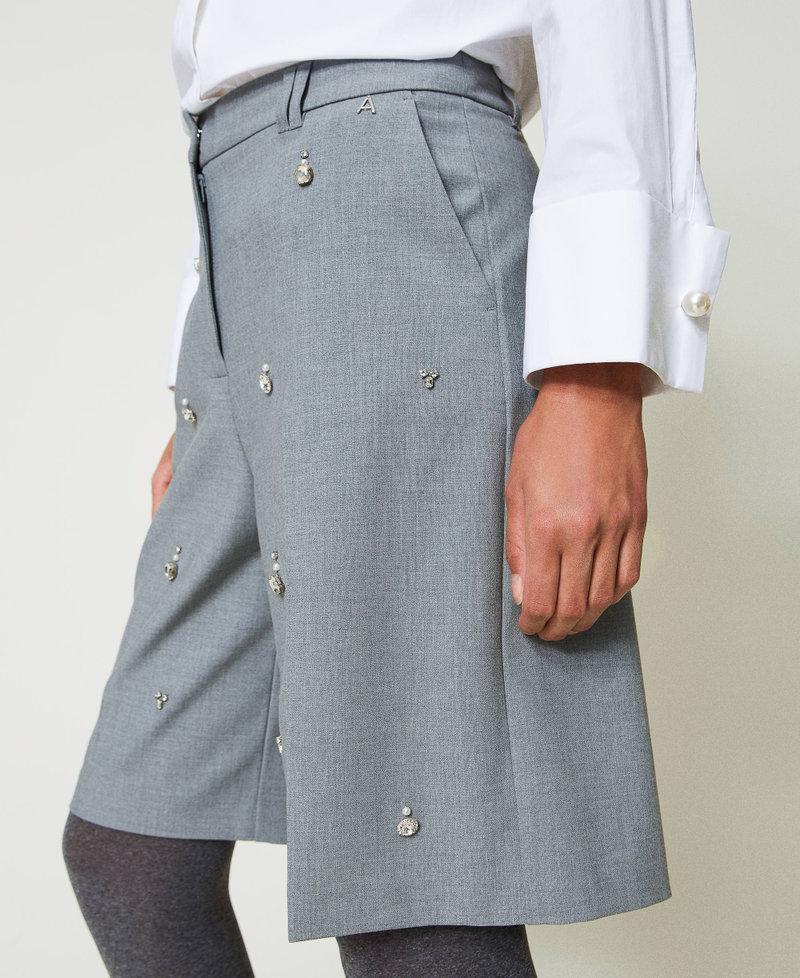 Scee by twin set Shorts con ricami a mano Offerta