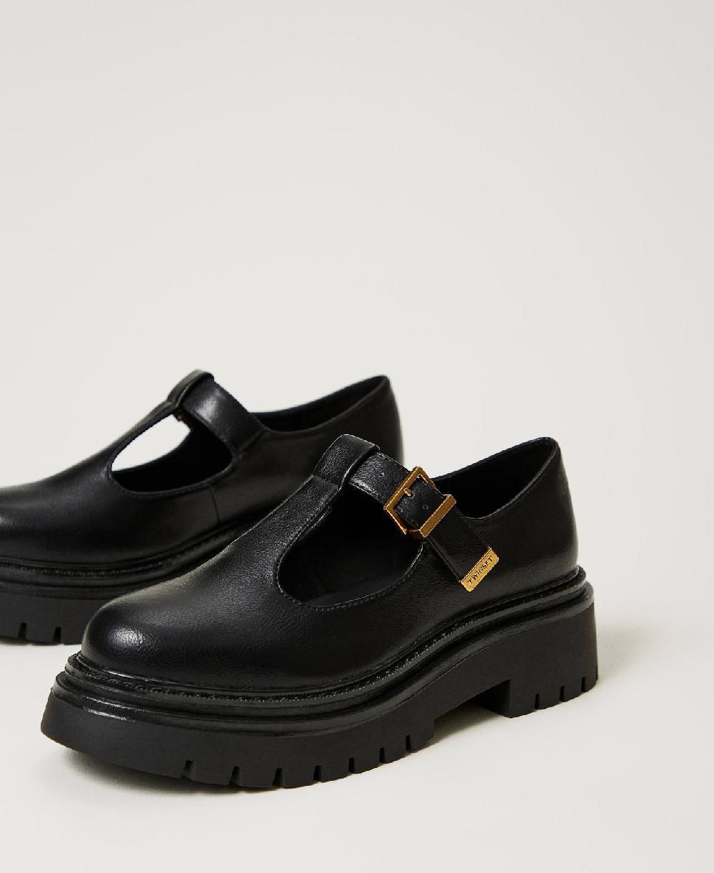 Scee by twin set Scarpe Mary Jane con fibbie In Saldo