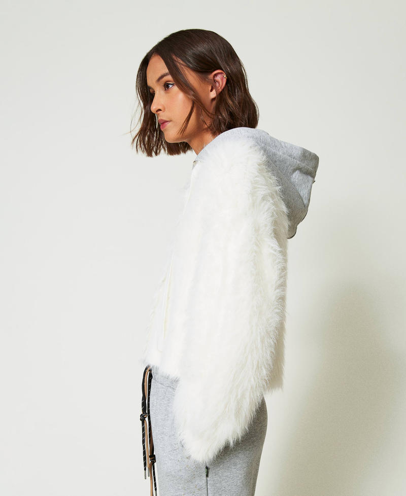 Scee by twin set Bomber MYFO in maglia con cappuccio Negozi Online