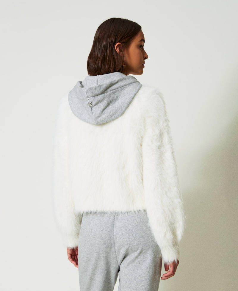 Scee by twin set Bomber MYFO in maglia con cappuccio Negozi Online