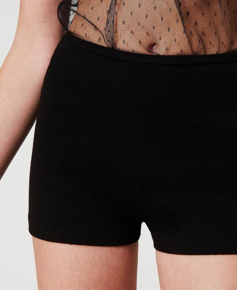 Scee by twin set Shorts fitted in maglia Novità