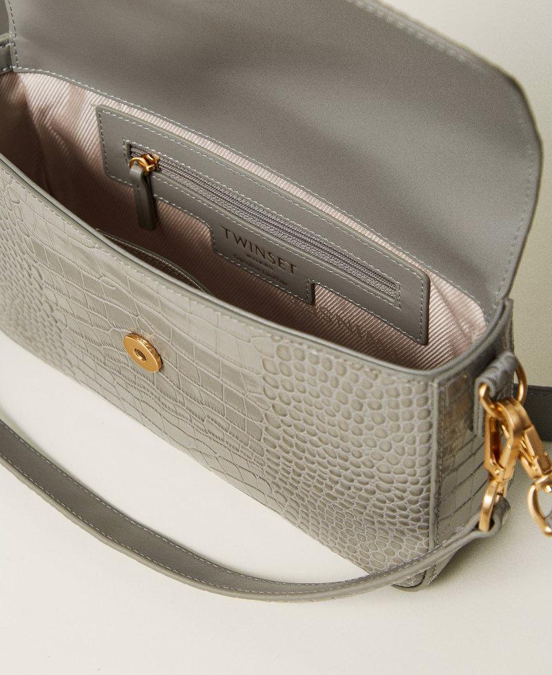 Scee by twin set Borsa a tracolla 'Amie' media a stampa cocco In Linea
