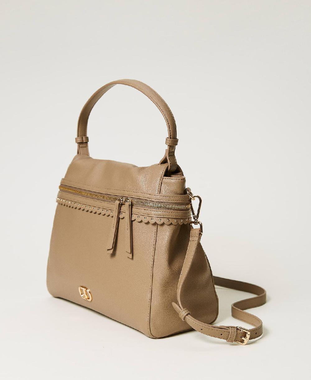 Scee by twin set Borsa top handle ‘Cécile’ grande Qualità
