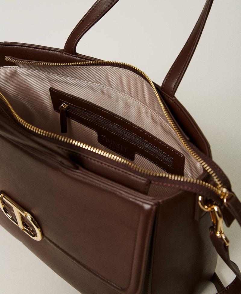 Scee by twin set Borsa shopper ‘Brera’ con apertura Oval T Soddisfazione Garantita