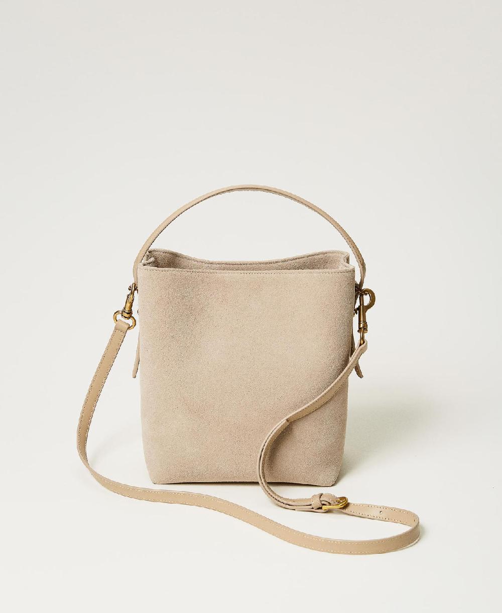 Scee by twin set Borsa secchiello ‘Chelsea’ in pelle Sconto