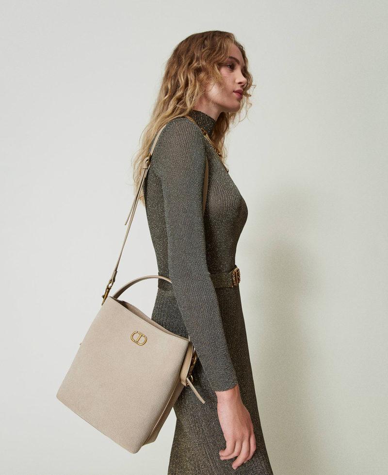 Scee by twin set Borsa secchiello ‘Chelsea’ in pelle Sconto
