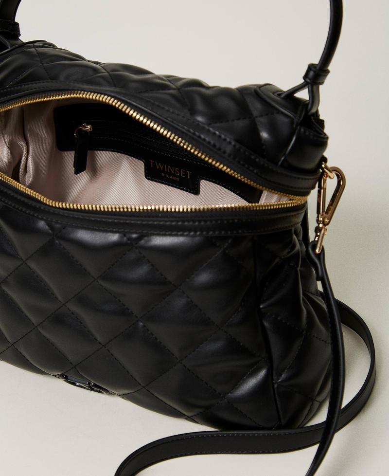 Scee by twin set Borsa top handle ‘Cécile’ grande trapuntata Lightning offer