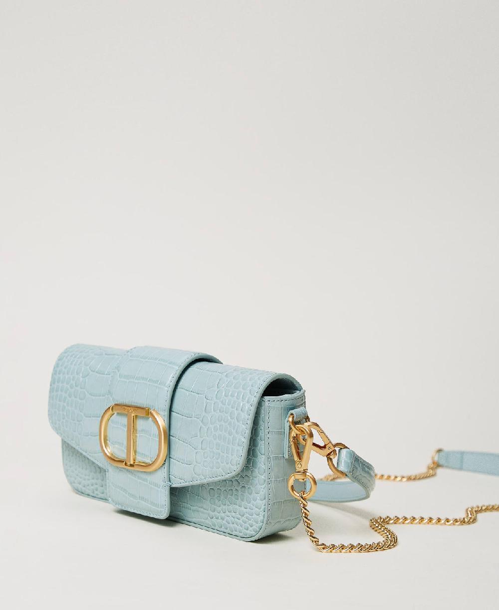 Scee by twin set Borsa a tracolla 'Amie' piccola a stampa cocco Vendita Calda