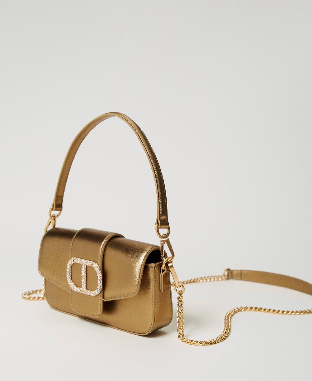 Scee by twin set Borsa a tracolla 'Amie' piccola in pelle Liquidazione
