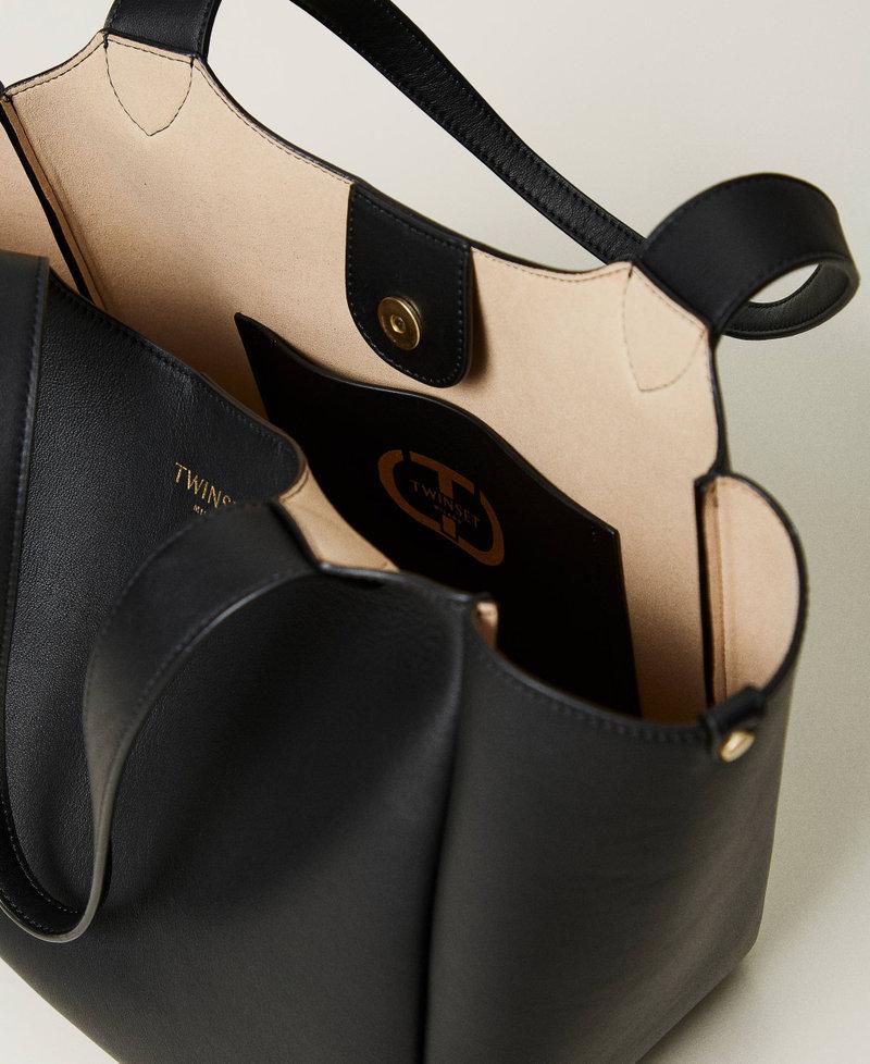 Scee by twin set Borsa shopper ‘Forever’ in pelle I Più Venduti