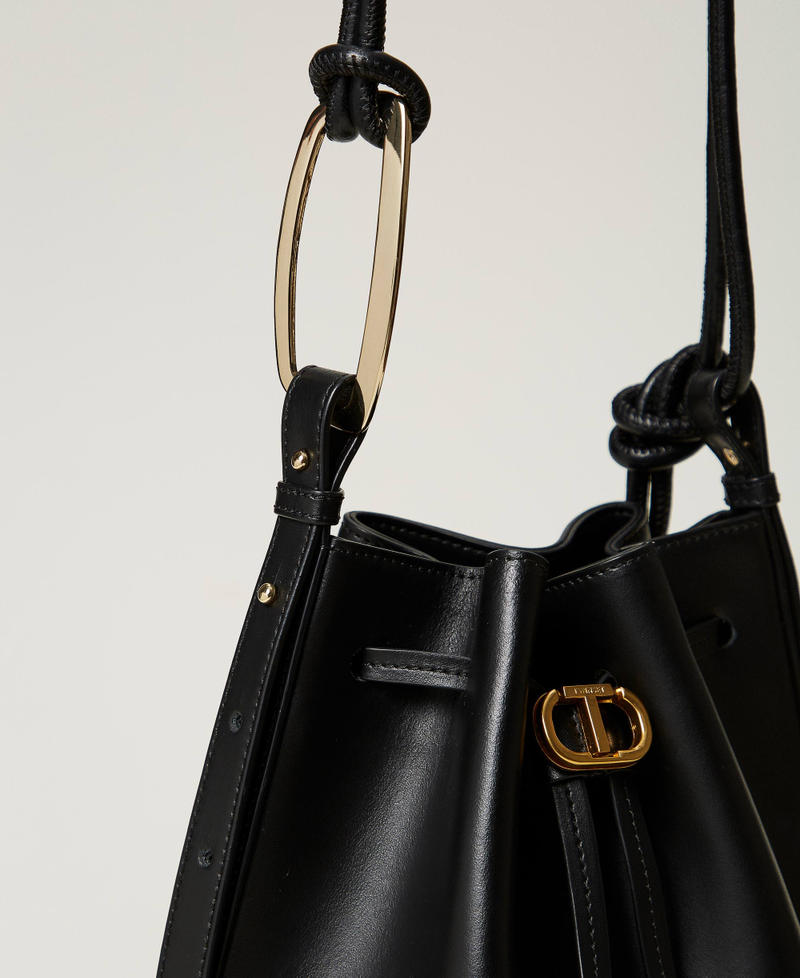 Scee by twin set Borsa a secchiello 'Jane' in pelle Qualità