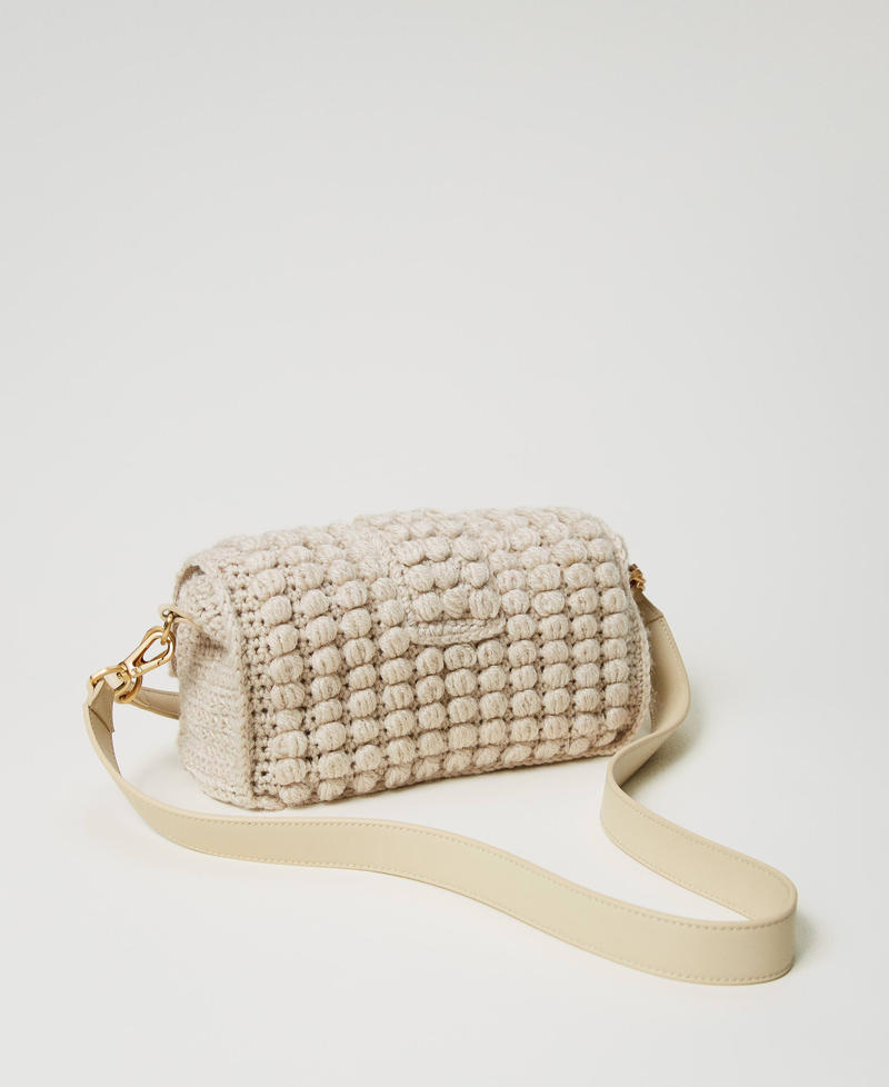Scee by twin set Borsa a tracolla 'Amie' media in tricot Pezzi Unici