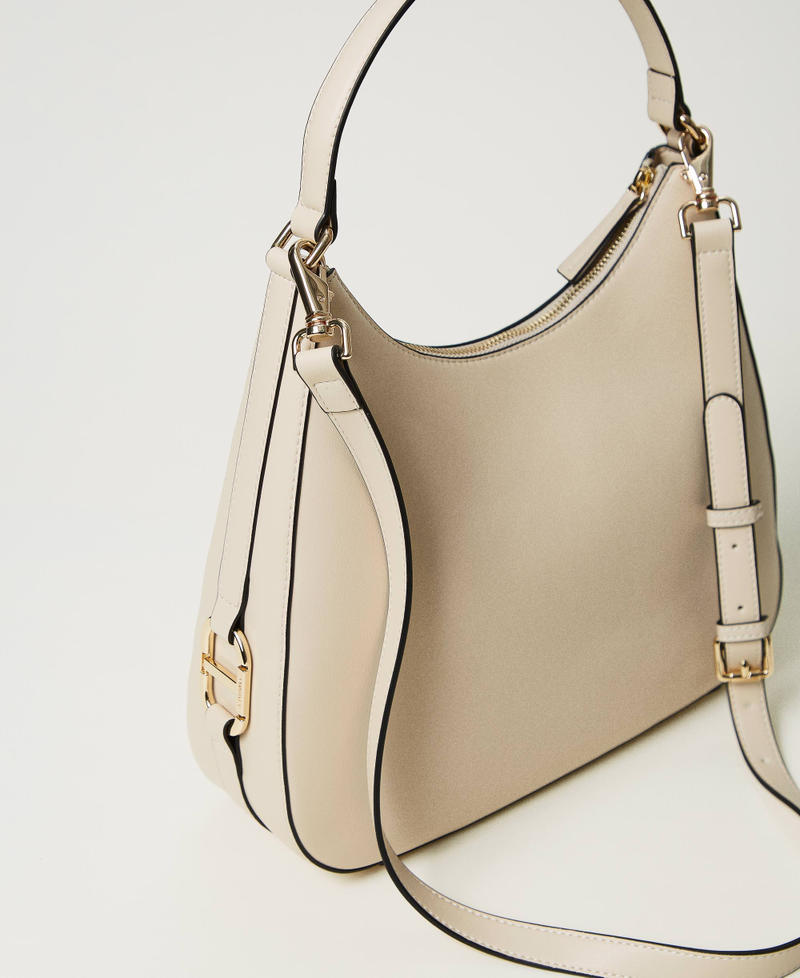 Scee by twin set Borsa hobo con fibbia Oval T Negozi Online