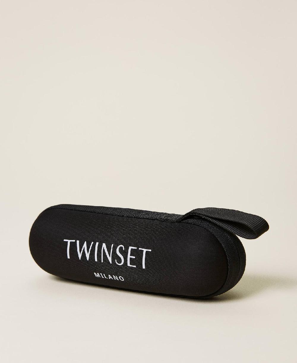 Scee by twin set Ombrello stampato con logo Consegna Veloce